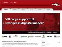 Tablet Screenshot of edpconsult.se